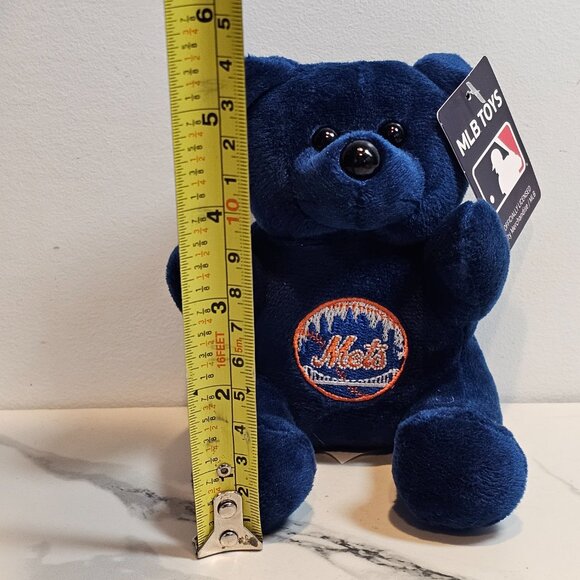 New York Mets Navy Blue Plush Teddy Bear - Picture 8 of 10